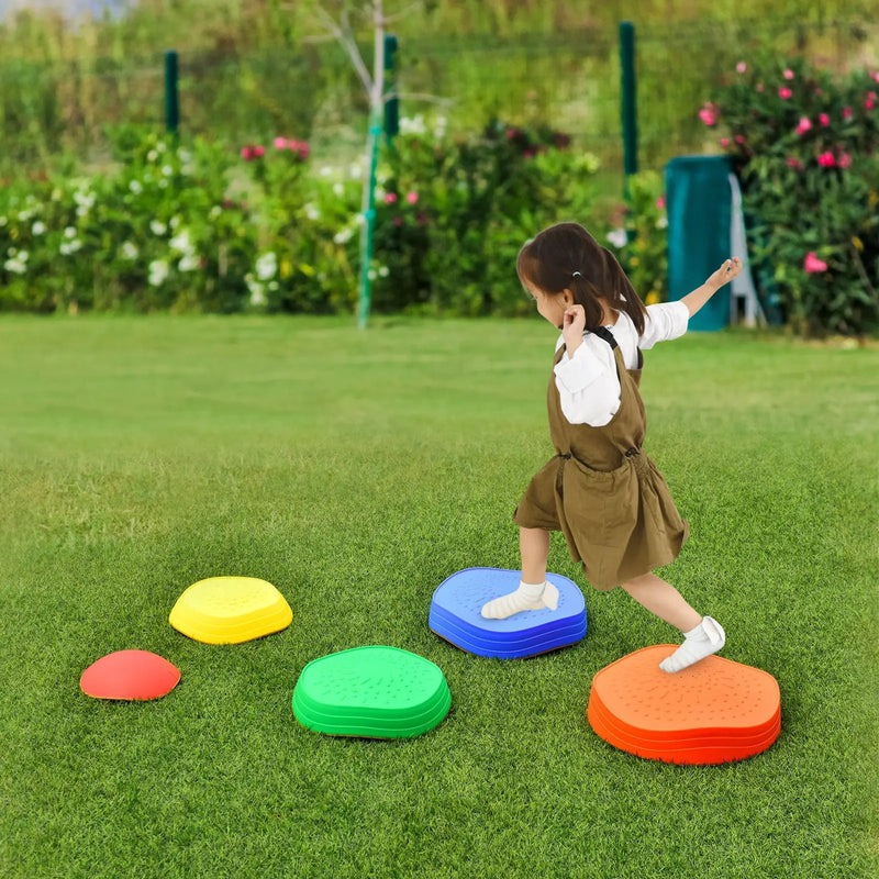 5 Pieces Kids Balance Stepping Stones by DirectDeals