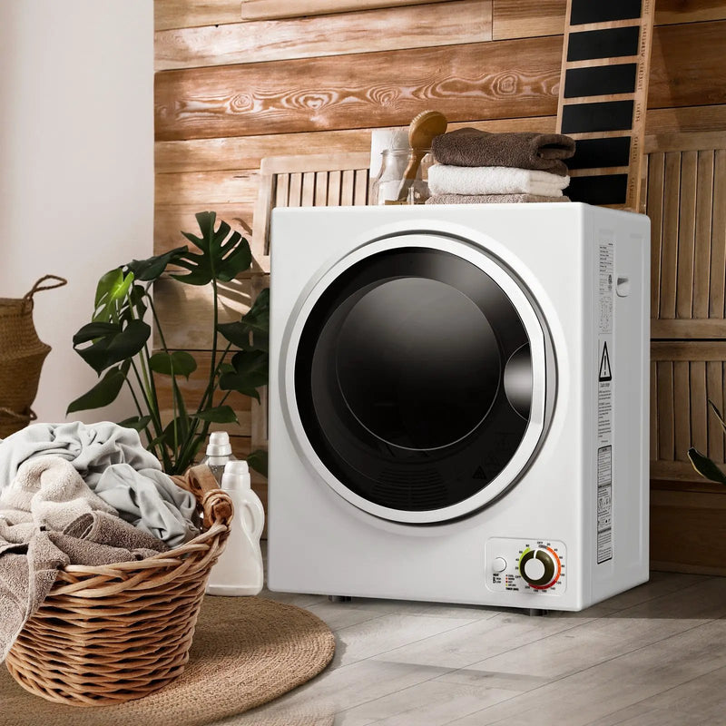 1.5 Cu .ft Clothes Dryer with with Stainless Steel Wall Mount by DirectDeals