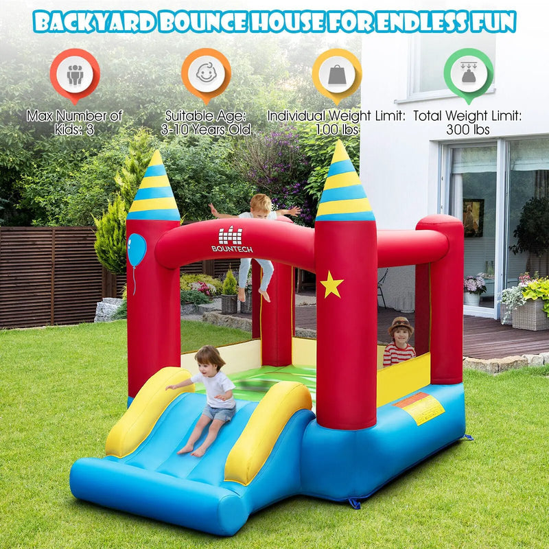 Inflatable Kids Bounce Castle with 480W Blower by DirectDeals