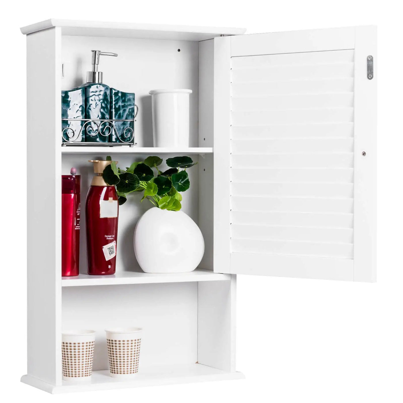 27.5 Inch H Wall Hanging Bathroom Storage Cabinet by DirectDeals