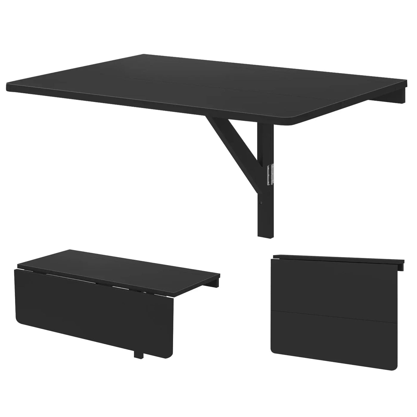 31.5 x 23.5 Inch Wall Mounted Folding Table for Small Spaces by DirectDeals
