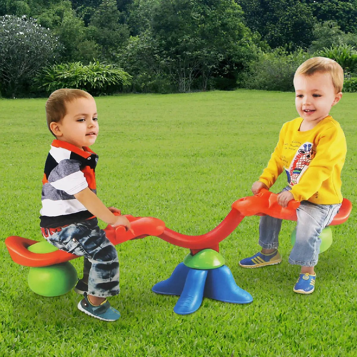 Kid's Seesaw 360 Degree Spinning Teeter by DirectDeals