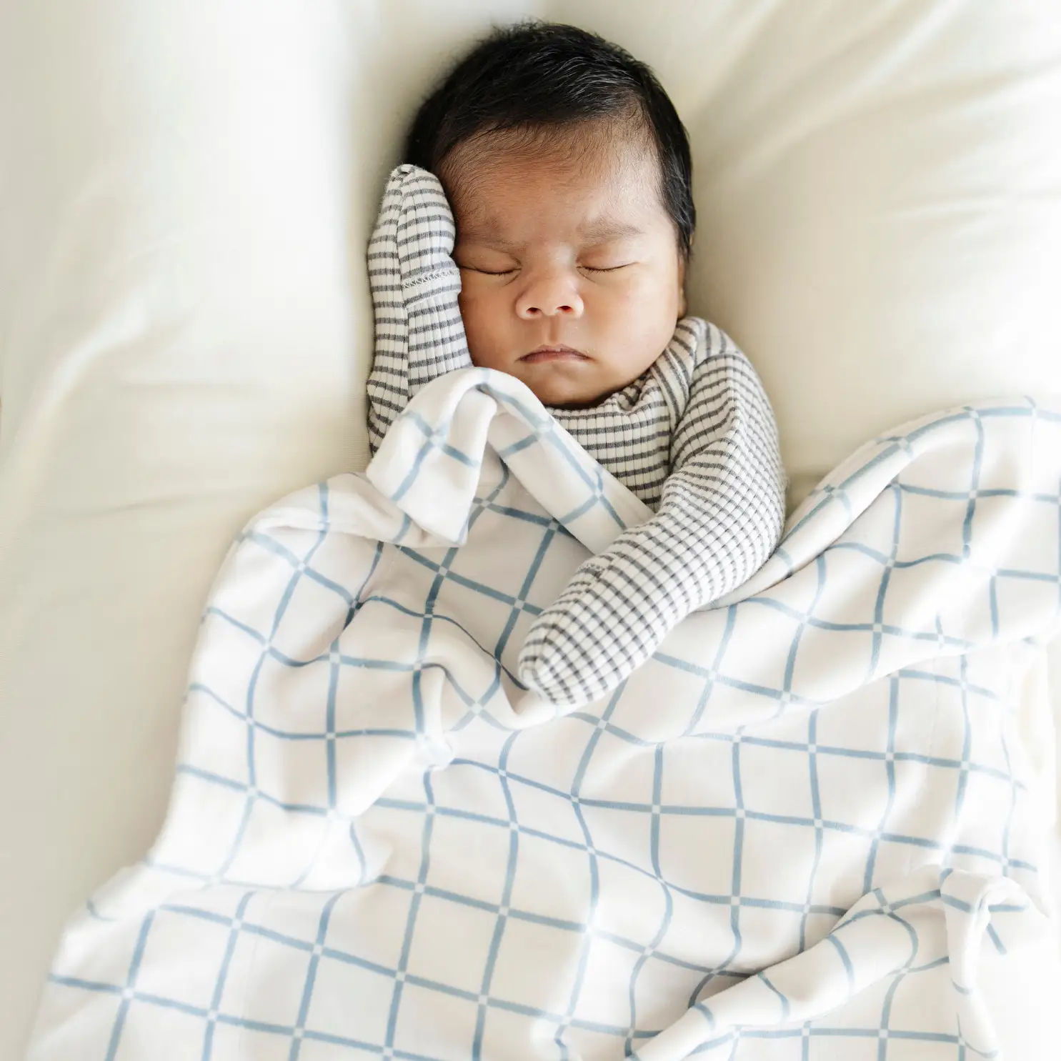 Minky Stretch Receiving Blankets by HouseOfZazla