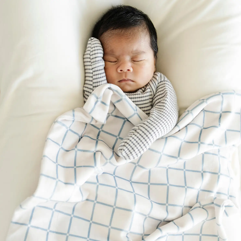 Minky Stretch Receiving Blankets by HouseOfZazla