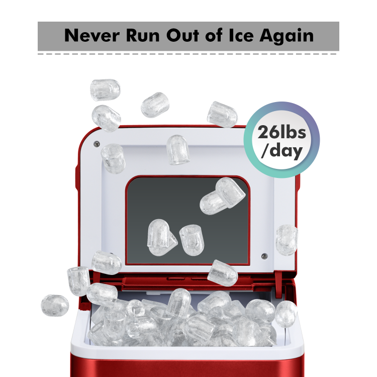 26lb Ice Maker with Scoop by DirectDeals