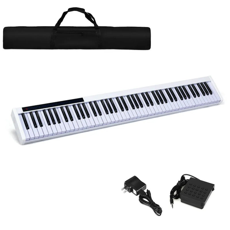 88-Key Portable Electronic Piano with Voice Function by DirectDeals
