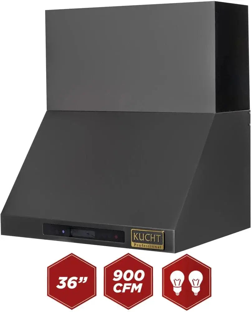 Kucht Gemstone™ 36" Wall Mount Range Hood KRH363A-C by Farmhouse Kitchen and Bath