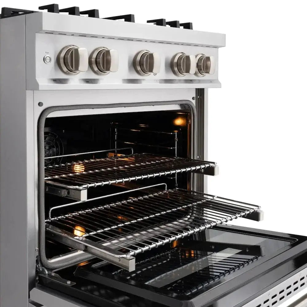 ZLINE 30"Classic Gas Range, Convection Gas Oven, Stainless Steel, CGR30 by Farmhouse Kitchen and Bath