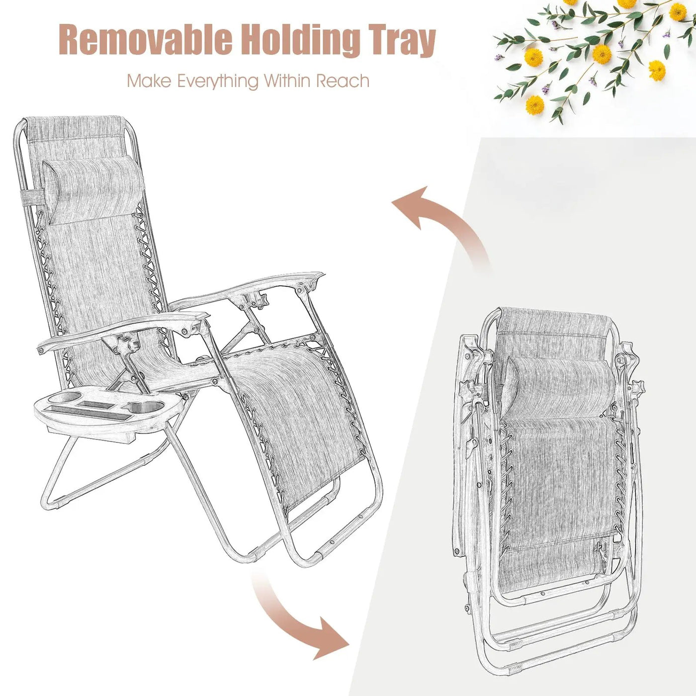 2 Pieces Folding by DirectDeals