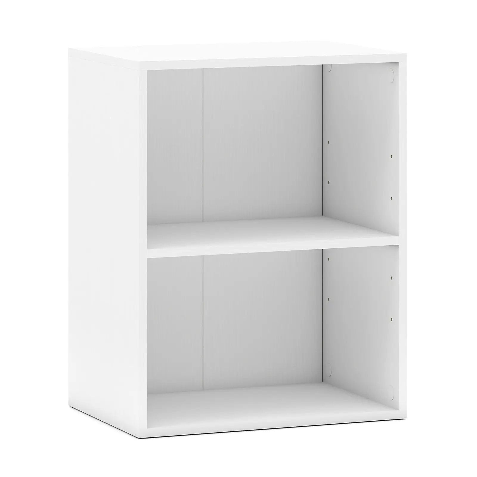 2-Cube Bookcase Floor Standing Open Bookshelf with 5-Position Adjustable Shelf by DirectDeals