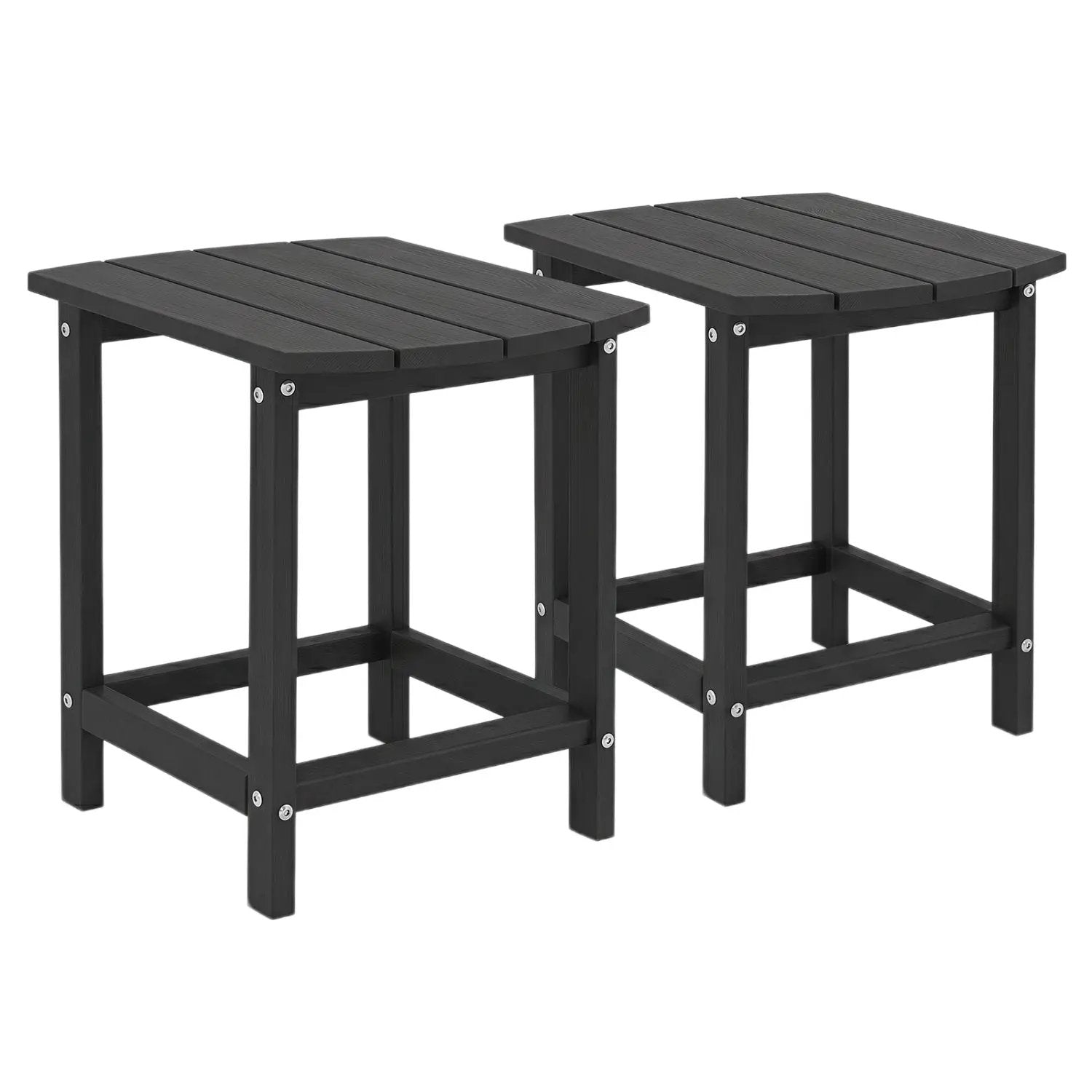 18-Inch Adirondack Side Table Set of 2 for Patio by DirectDeals