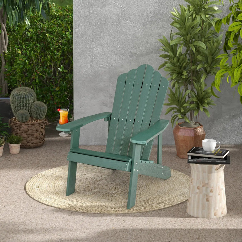 Adirondack Chair Set - Adult & Kids Pair for Patio by DirectDeals