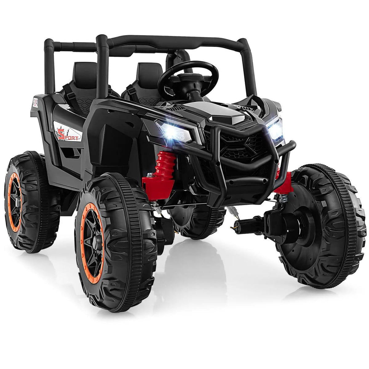 2-Seater Kids Ride on UTV with 2.4G Remote Control for over 3 Years Old Children by DirectDeals