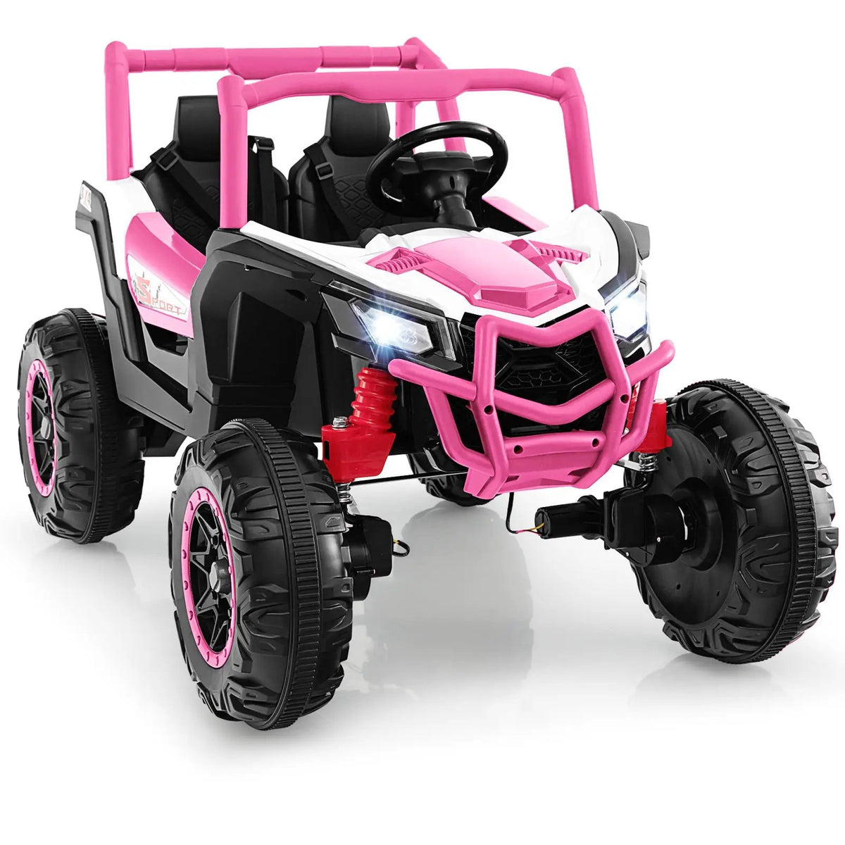 2-Seater Kids Ride on UTV with 2.4G Remote Control for over 3 Years Old Children by DirectDeals