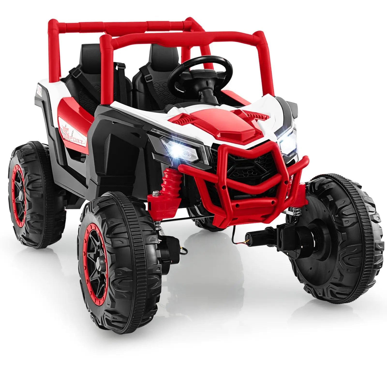 2-Seater Kids Ride on UTV with 2.4G Remote Control for over 3 Years Old Children by DirectDeals