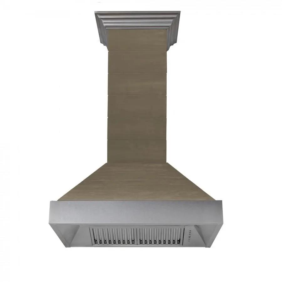 ZLINE 36" Wooden Wall Range Hood, CFM Motor, 365YY-36 by Farmhouse Kitchen and Bath