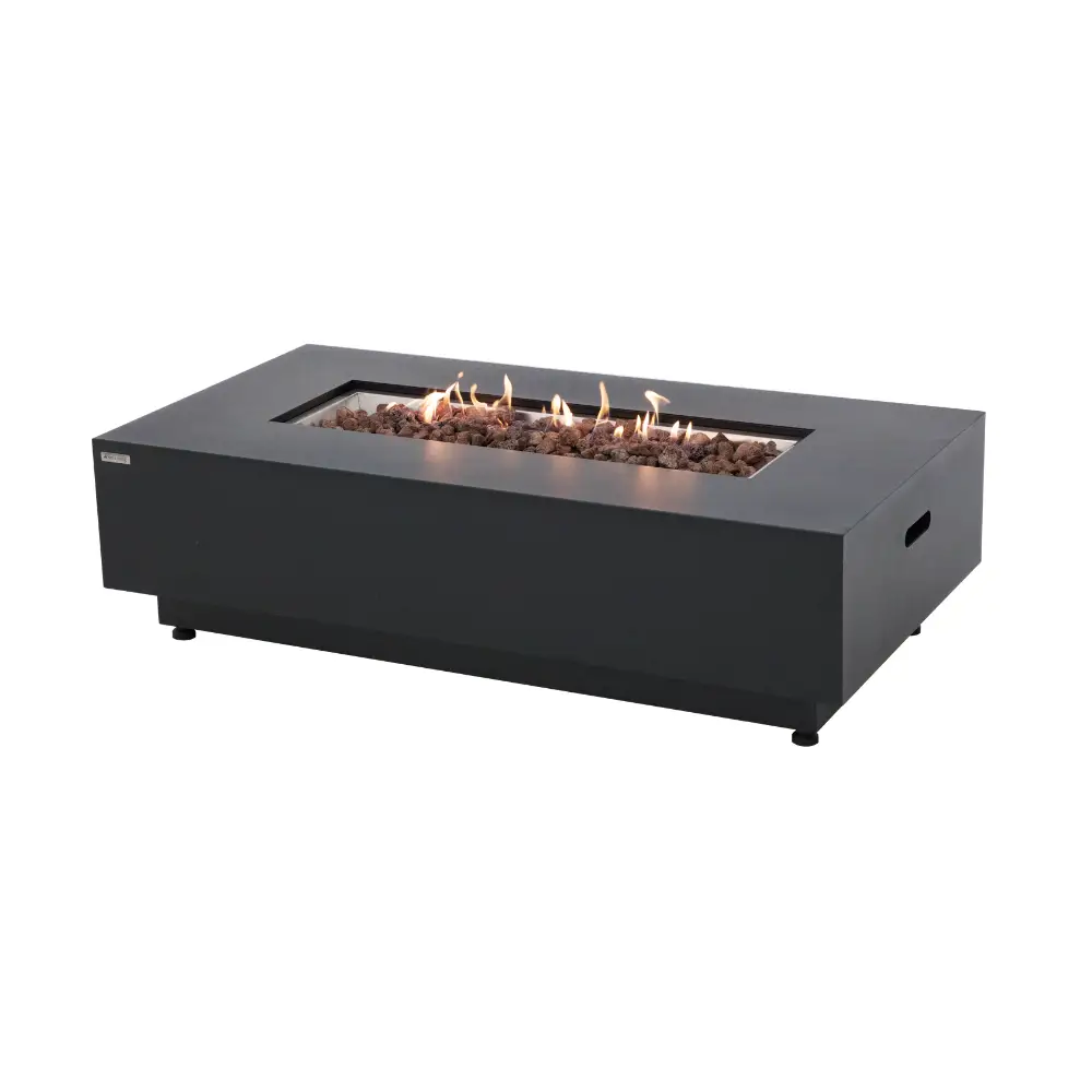 Propane Fire Pit Table Outdoor 50,000 BTU Firepits for Outside CSA Certified by EnvelorHome