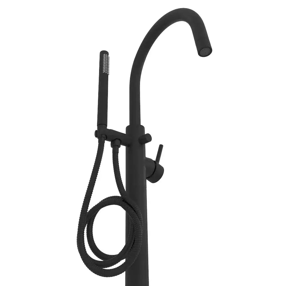 ZLINE Emerald Bay Bath Tub Filler in Matte Black EMBY-BTF-MB by Farmhouse Kitchen and Bath