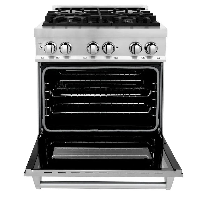 ZLINE 30" Bundle Range RA-SN-30 & Range Hood KB-30, 2KP-RASNRH30 by Farmhouse Kitchen and Bath