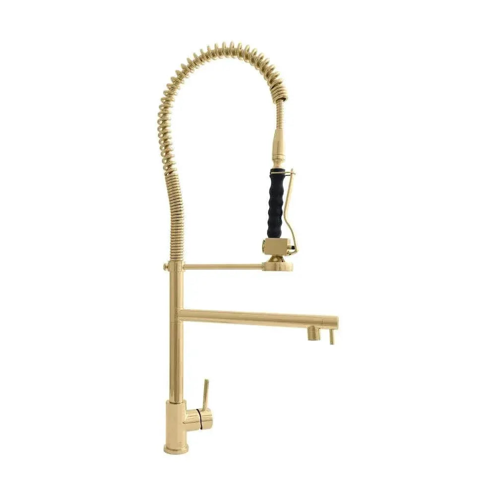 ZLINE Van Gogh Kitchen Faucet in Polished Gold, VNG-KF-PG by Farmhouse Kitchen and Bath