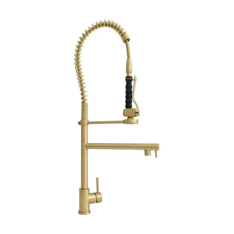 ZLINE Van Gogh Kitchen Faucet in Champagne Bronze, VNG-KF-CB by Farmhouse Kitchen and Bath