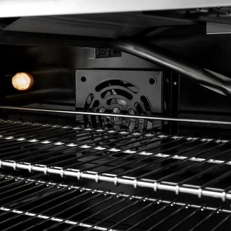 ZLINE 30"Classic Gas Range, Convection Gas Oven, DuraSnow® Stainless Steel, Matte Black CGRSZ-30-MB by Farmhouse Kitchen and Bath