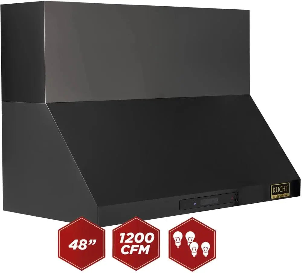Kucht Gemstone™ 48" Wall Mount Range Hood KRH483A-C by Farmhouse Kitchen and Bath