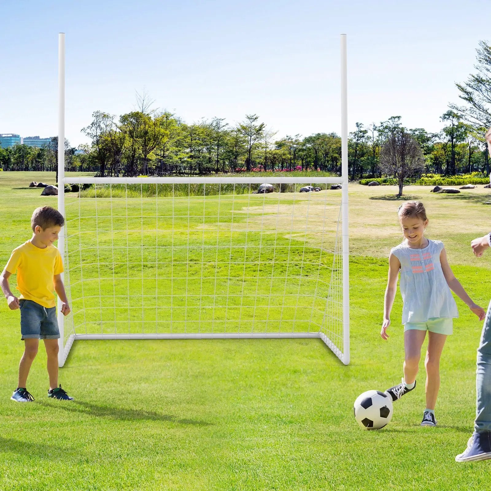 2 in 1 All Weather Football Training Equipment for Park School by DirectDeals