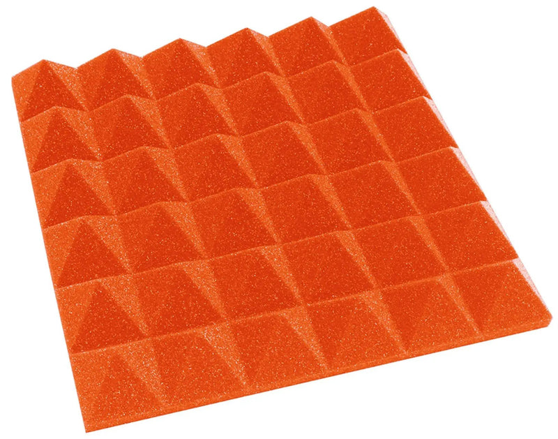 2 Inch Acoustic Foam Pyramid Style Panels - 13 Color Options by SoundAssured