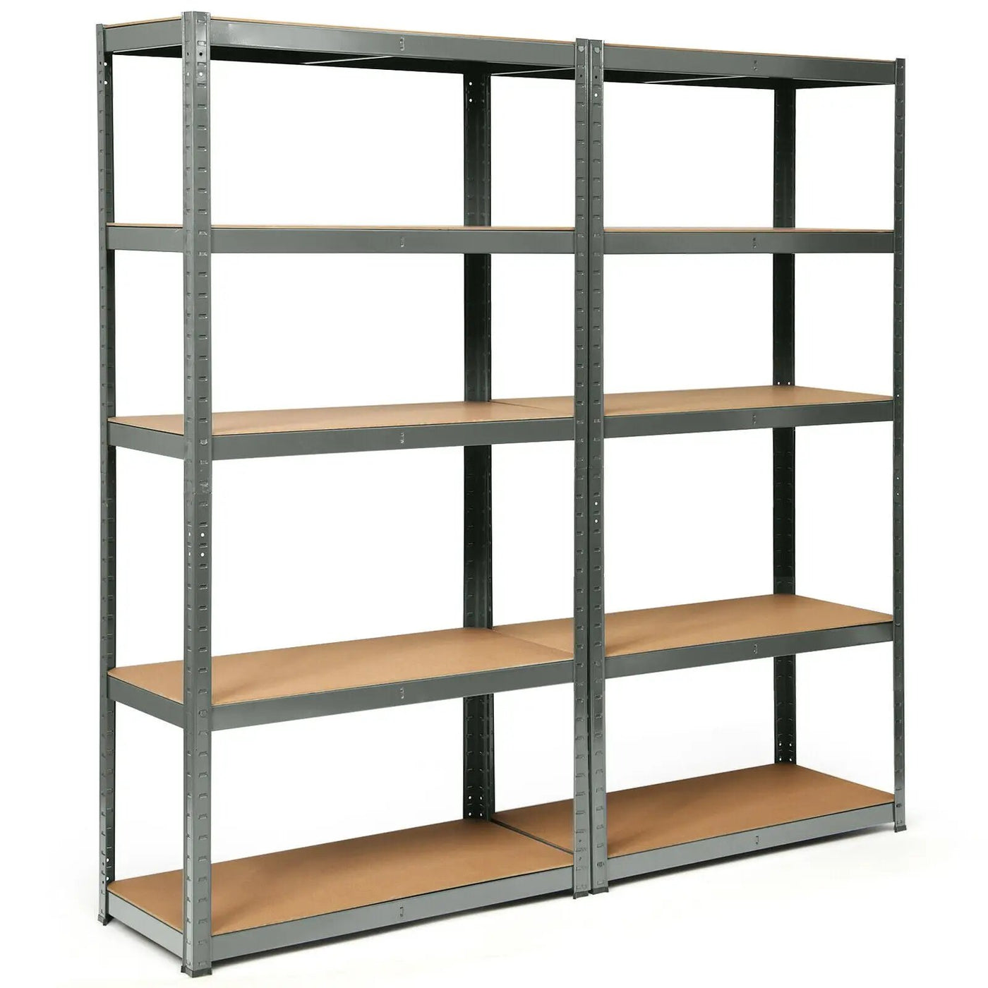 2 Pcs Storage Shelves Garage Shelving Units Tool Utility Shelves by DirectDeals