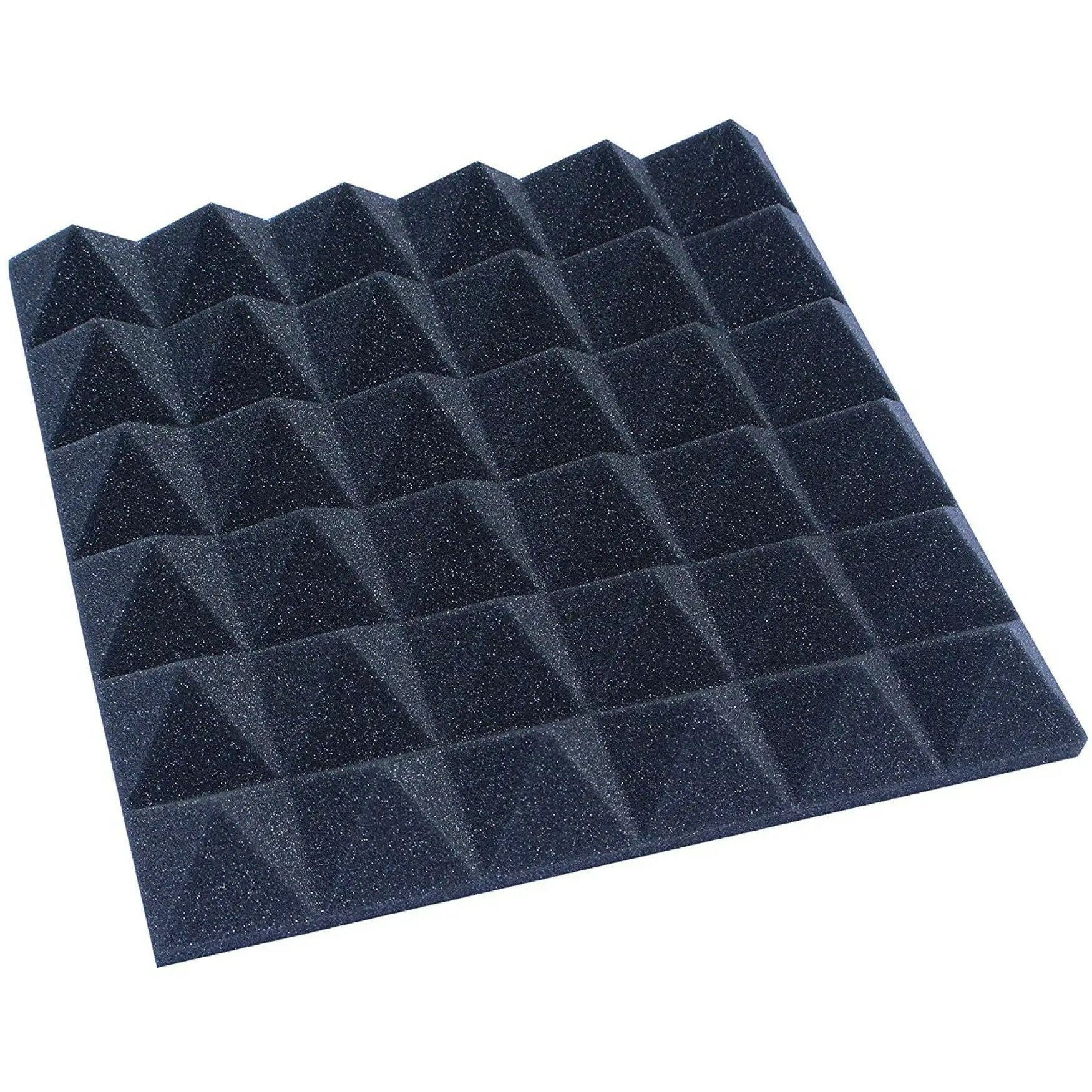 Easy Mount Acoustic Foam Kit - 12x12x2" Acoustic Foam Panels With Adhesive - Wedge Style - 4 Pack by SoundAssured