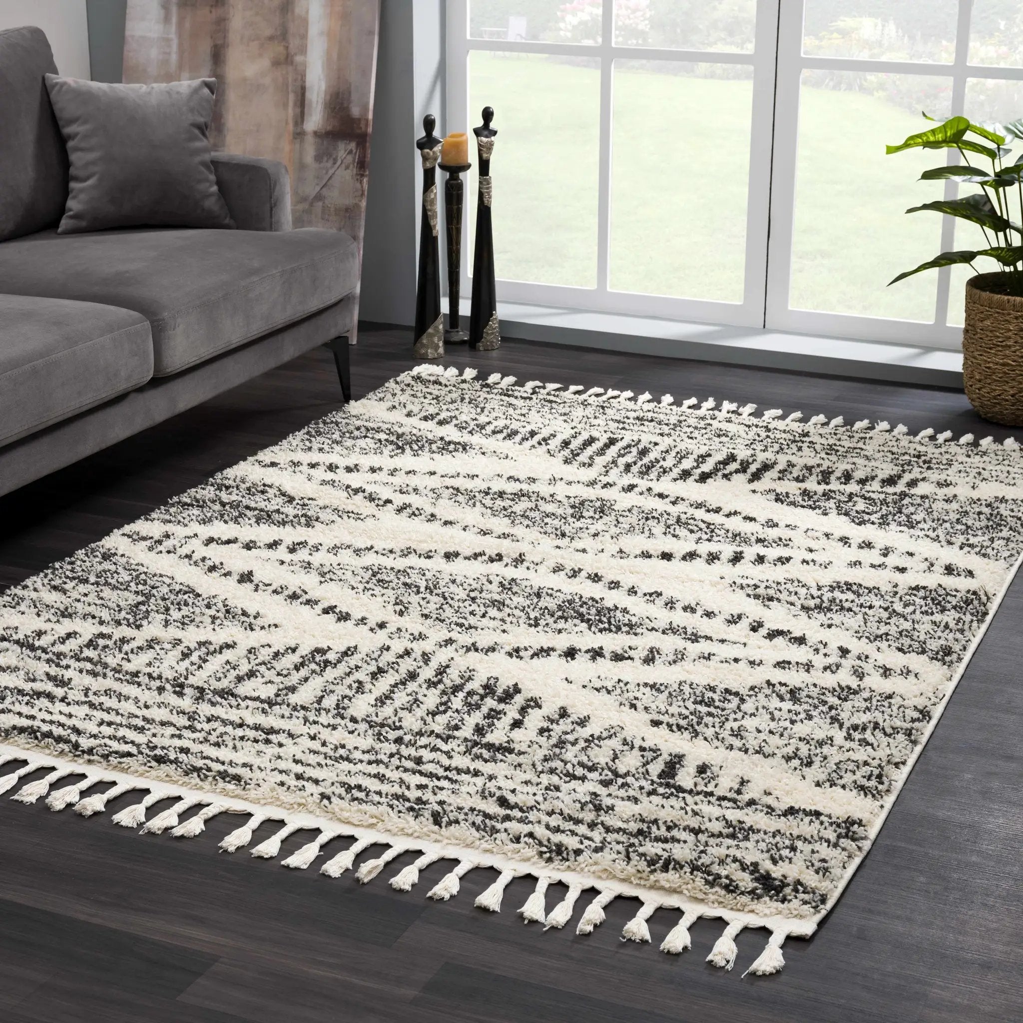 Fishhook Berber Shag Rug by Boutique Rugs