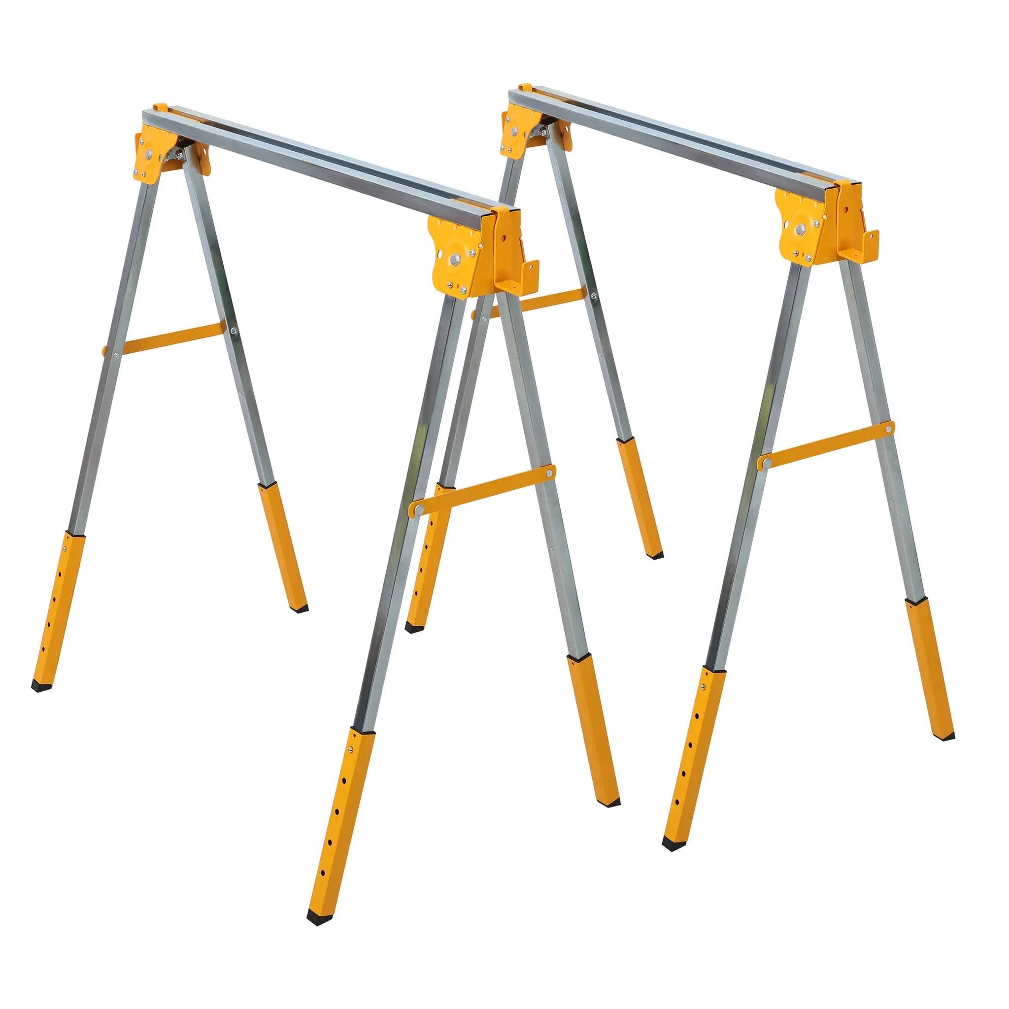 2 Pack Adjustable Height Sawhorses by HouseOfZazla