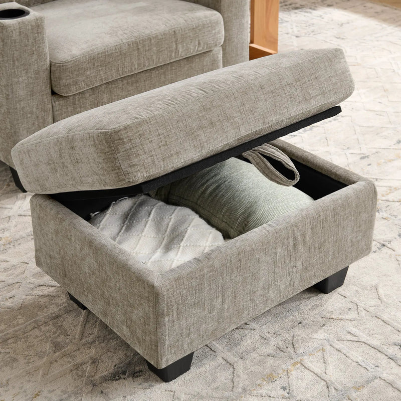 Single Sofa Recliner with Manually Adjustable Backrest - Brown by HouseOfZazla