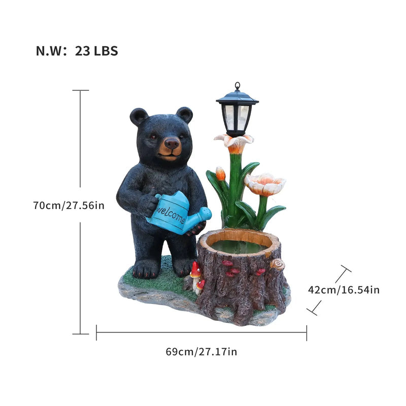 Standing Bear Statue by HouseOfZazla