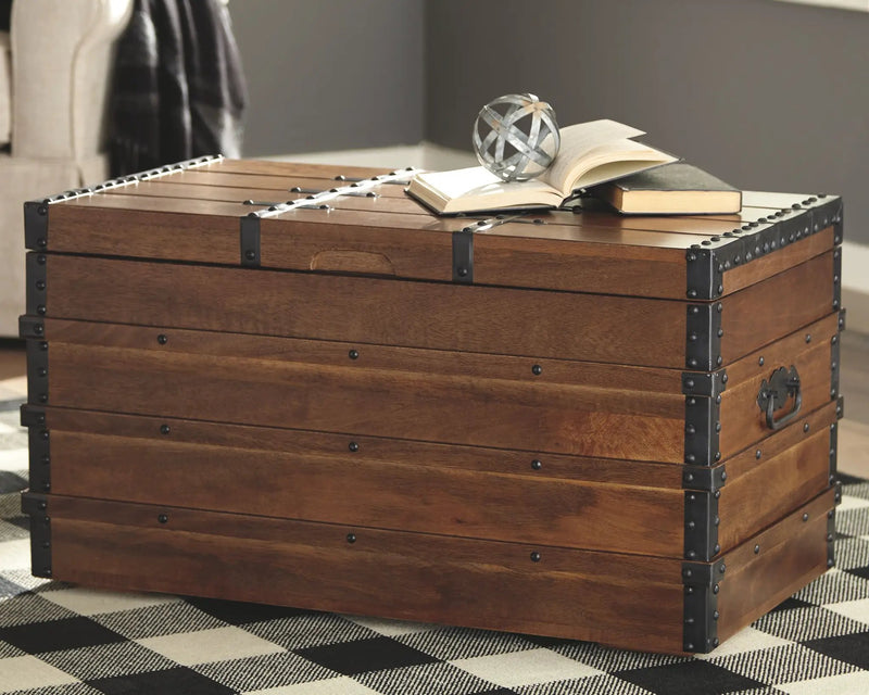 Kettleby - Storage Trunk - Brown by Unique Piece Furniture