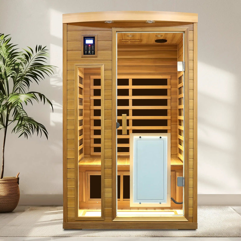 Low EMF Two Person Far Infrared Sauna by HouseOfZazla