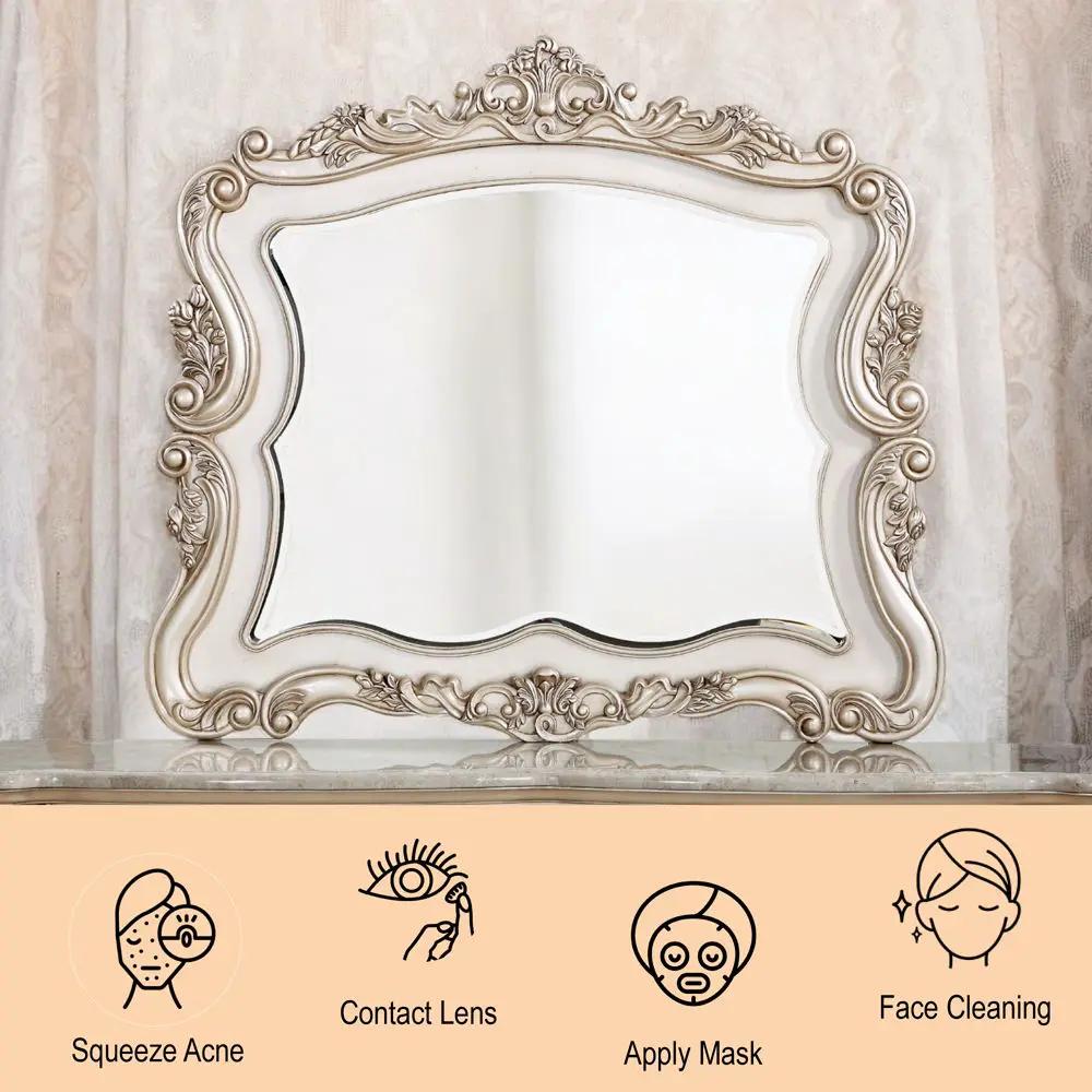 Gorsedd - Mirror - Golden Ivory by Unique Piece Furniture