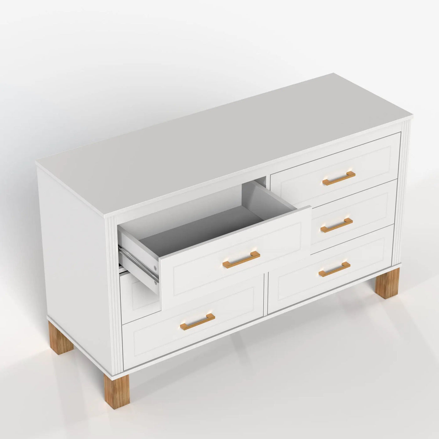 6 Drawer Double Dresser by HouseOfZazla
