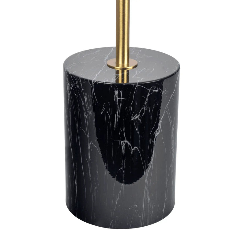 Nova - Hydro Table Lamp With On / Off Switch Double Lamp - Black / Gold / Marble by HouseOfZazla