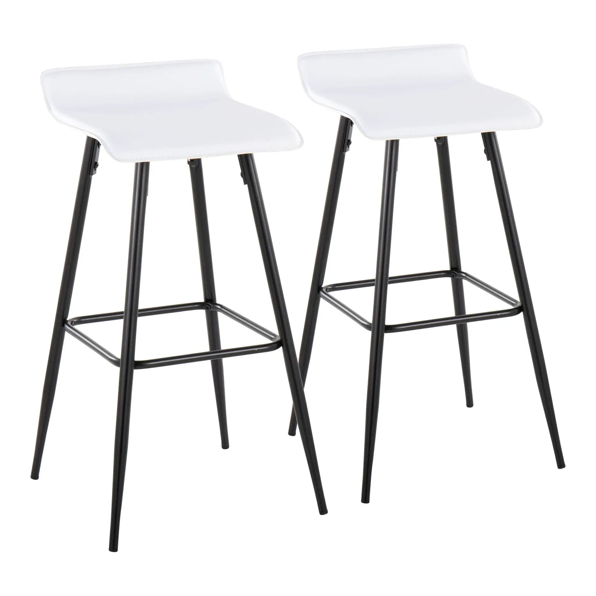 Ale - Contemporary Fixed-Height Bar Stool (Set of 2) by Unique Piece Furniture