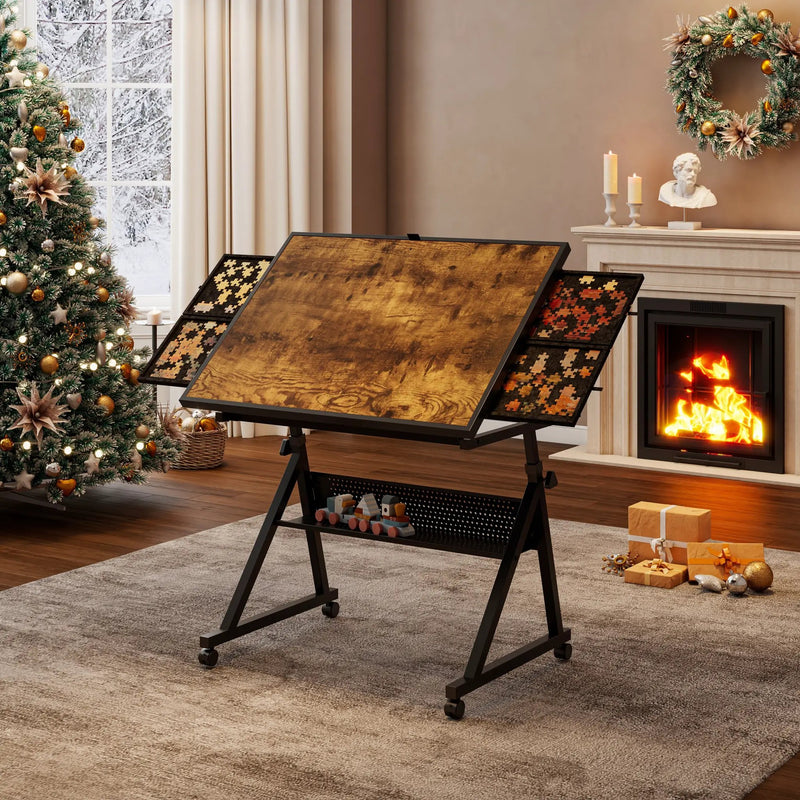 1500 Pieces Jigsaw Puzzle Table Board for Adults by HouseOfZazla