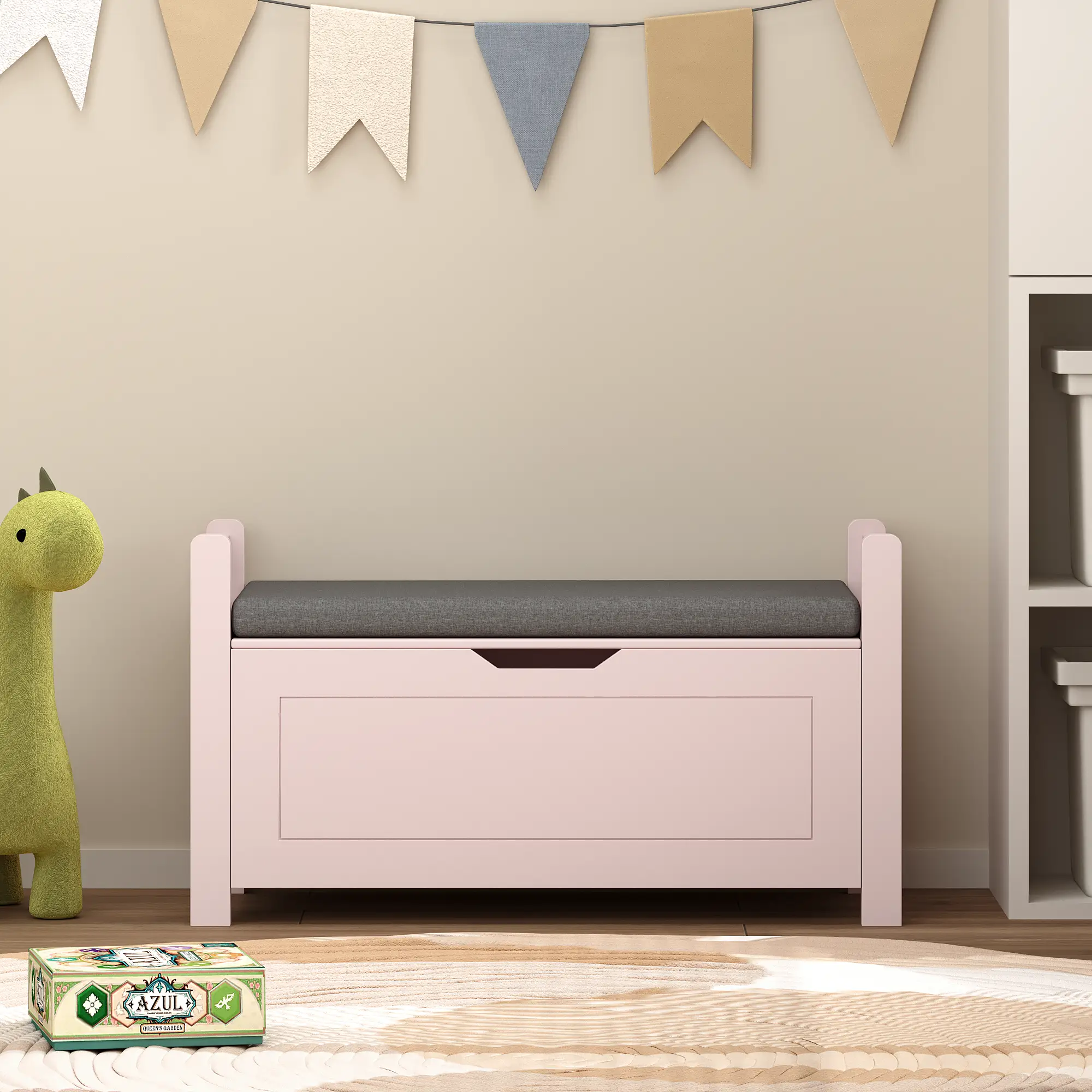 Kids Toy Box Chest for Boys and Girls by HouseOfZazla