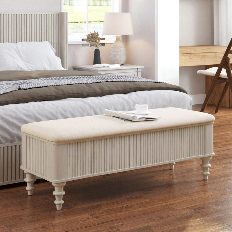 Multi Functional Storage Ottoman Bench by HouseOfZazla