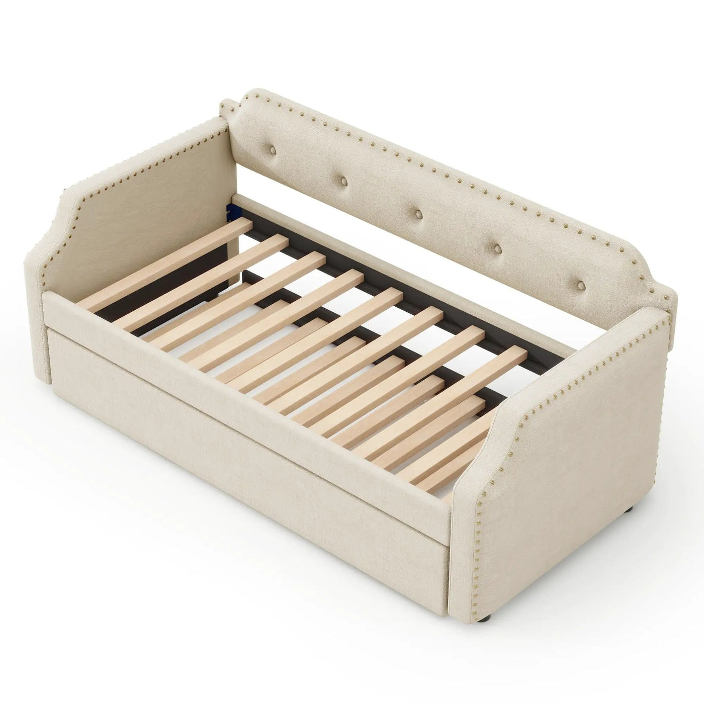 Upholstered Daybed With Trundle by HouseOfZazla