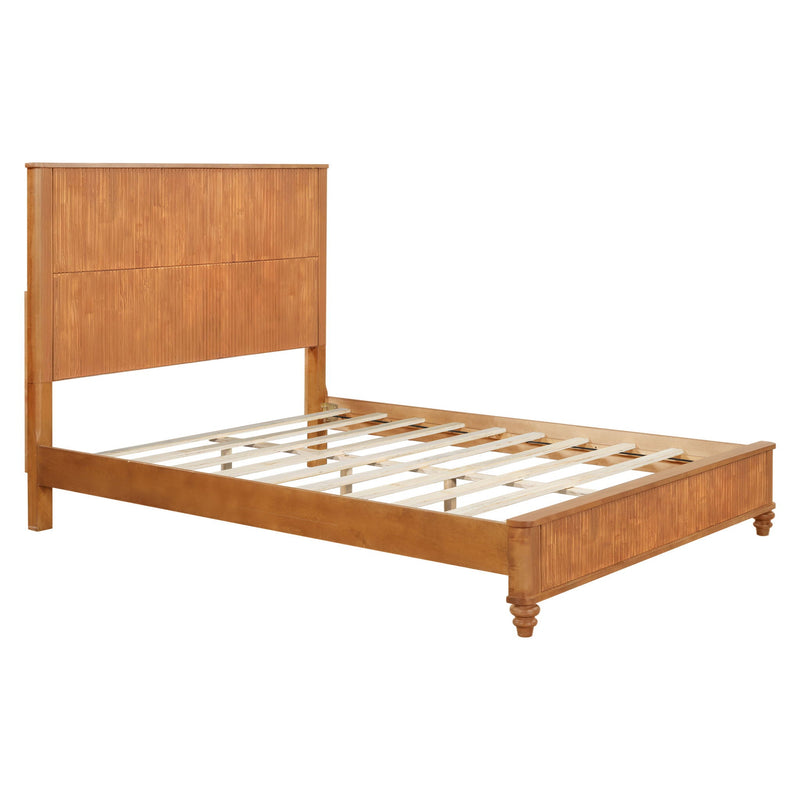 Platform Bed Frame & Tall Headboard by HouseOfZazla