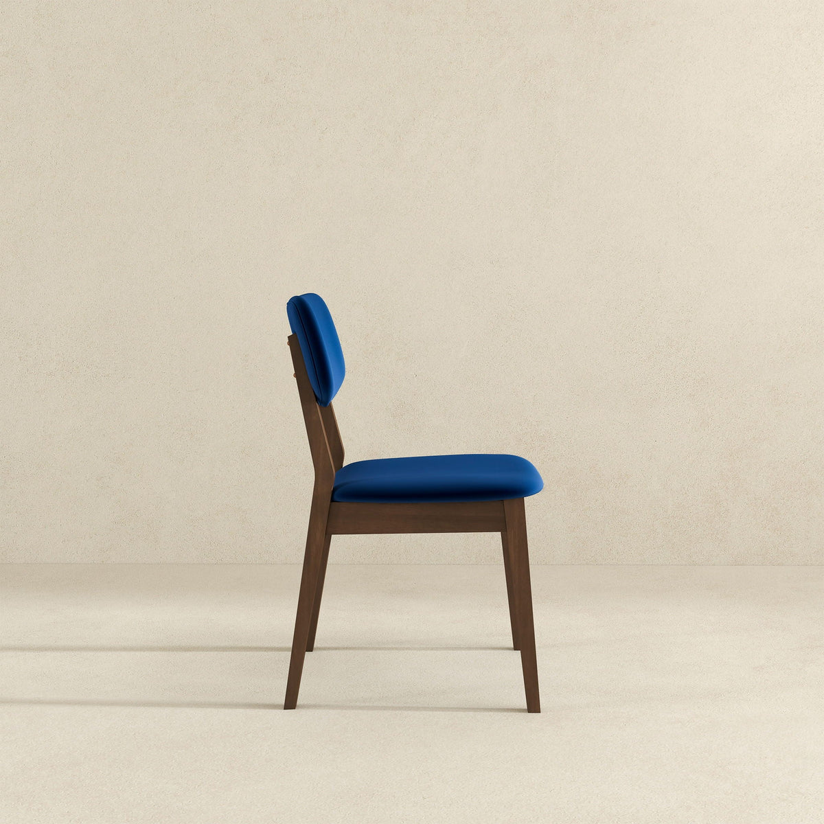 Solid Back Side Chair Set with Mid-Century Modern Design - Multiple Colors, photo 9 of 40