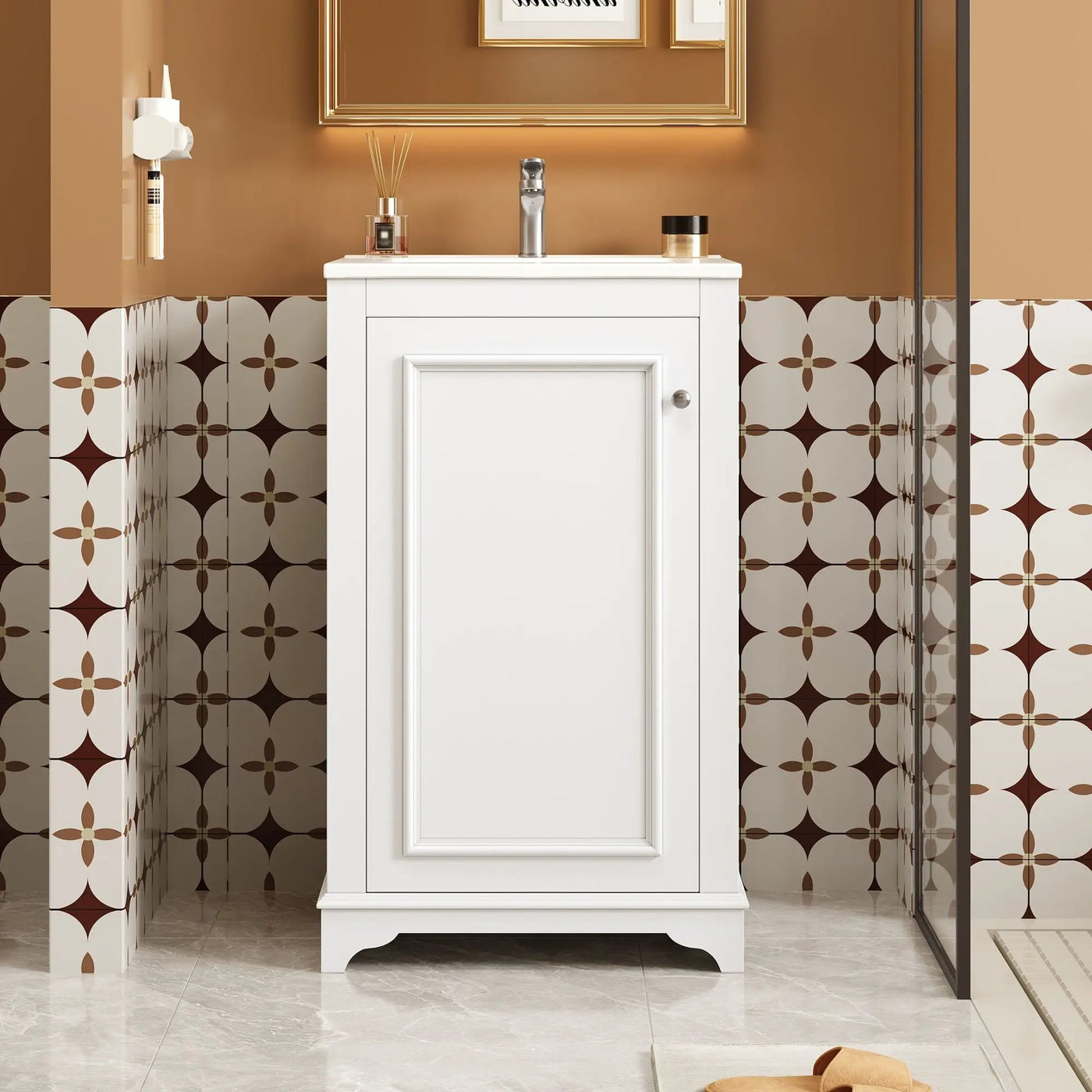 Bathroom Vanity With Sink, Freestanding Single Cabinet Set by HouseOfZazla