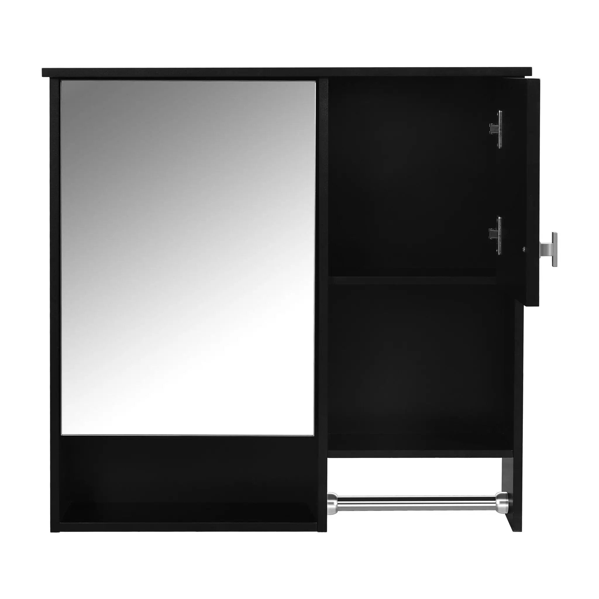 Modern Wall Mounted Bathroom Medicine Cabinet, Bathroom Wall Storage Cabinet With Mirror by Unique Piece Furniture