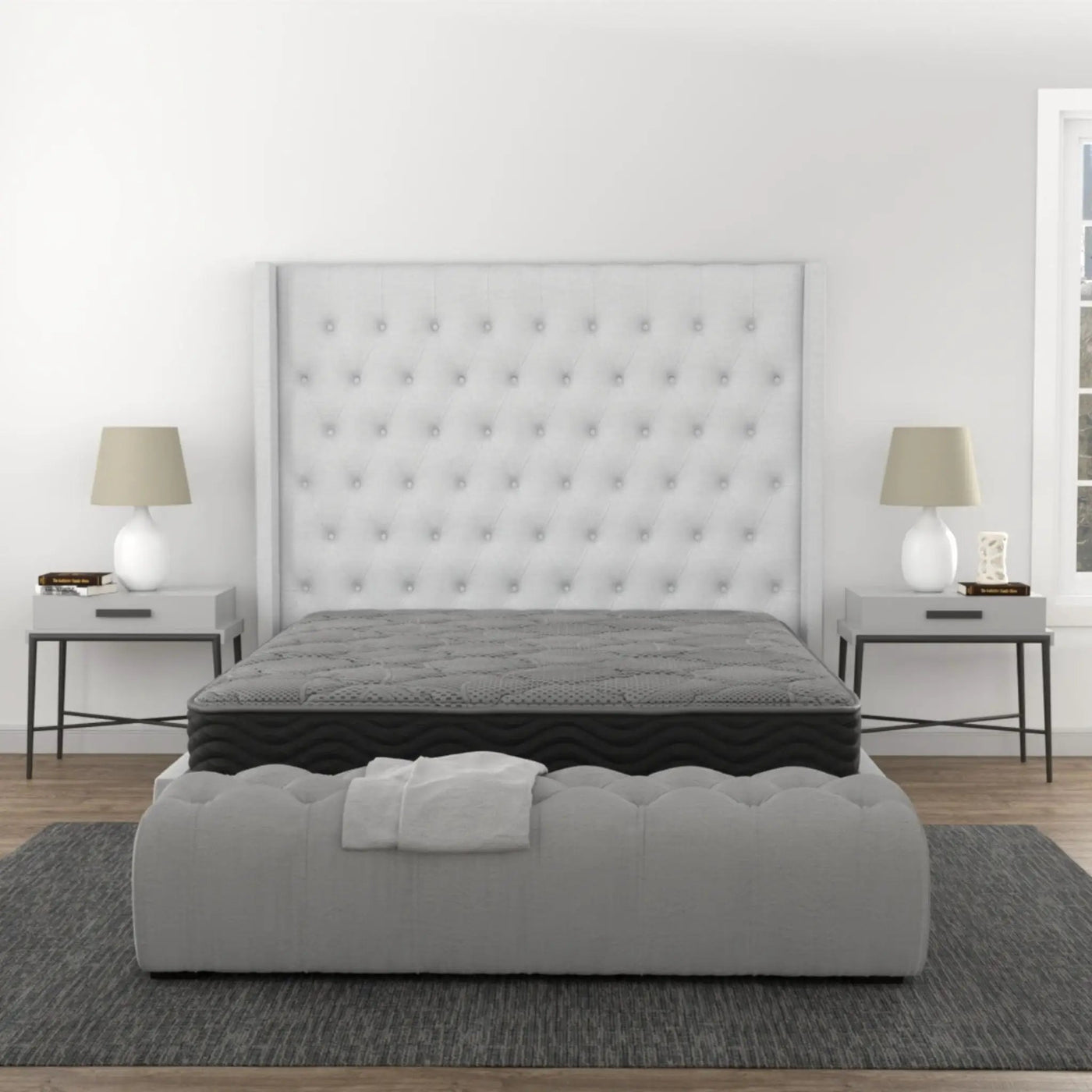 CS Hybrid - 8" Pocket Coil Mattress by HouseOfZazla